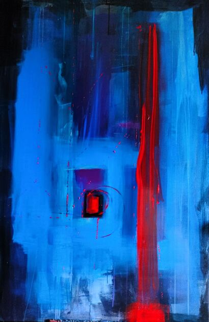 Light 2 (the wave) - a Paint Artowrk by Teresa Bellini
